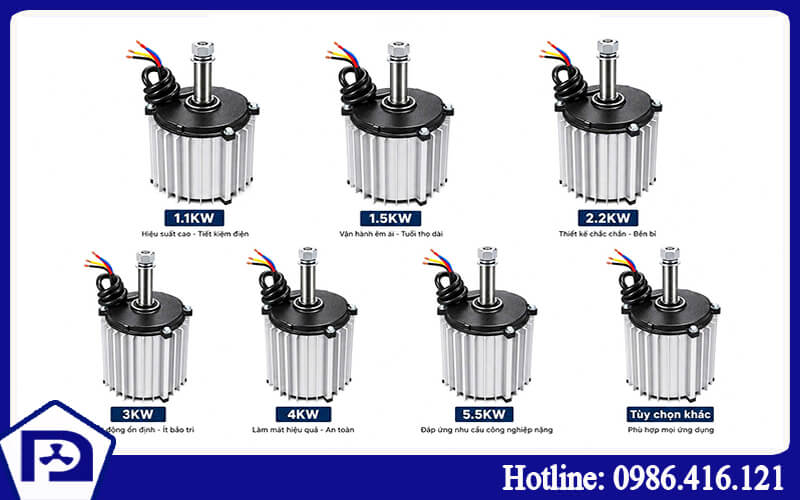 Motor quạt làm mát