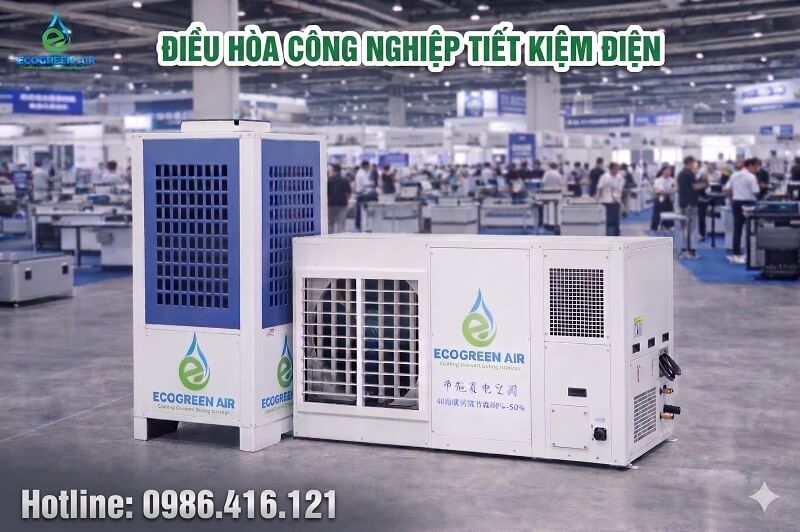Điều hòa công nghiệp tiết kiệm điện