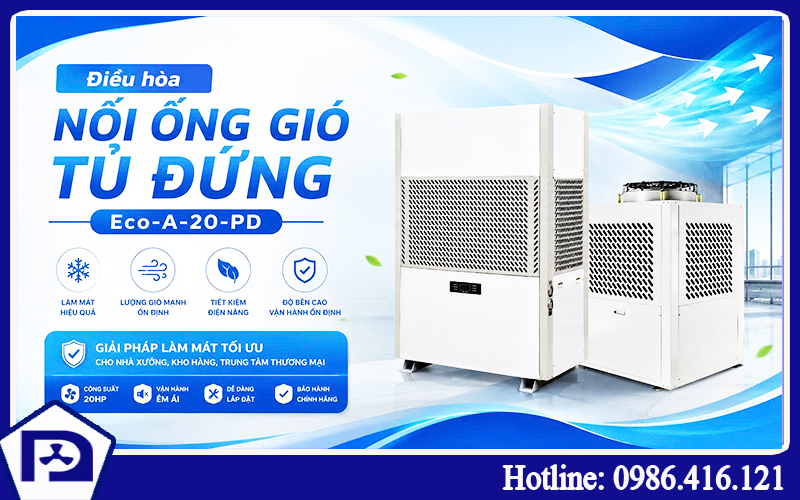 Điều hòa nối ống gió tủ đúng Eco-A-20PD