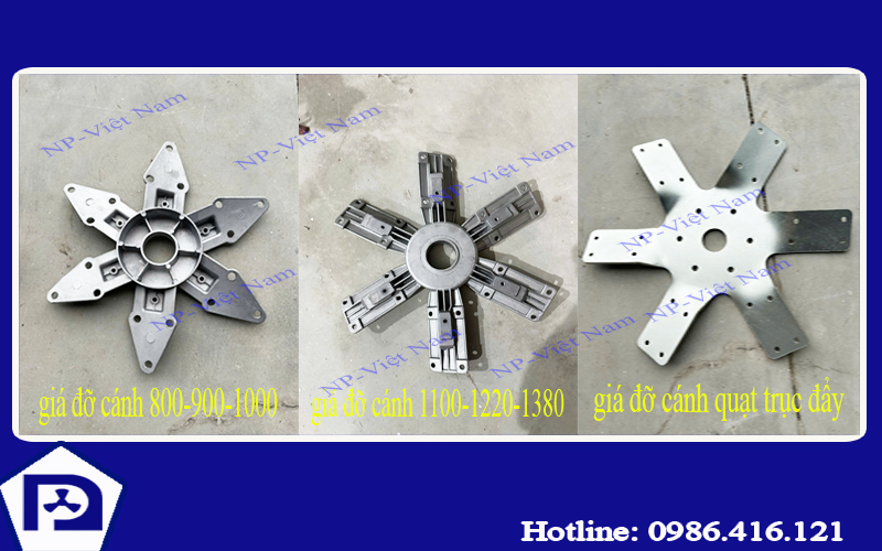 Giá đỡ cánh quạt công nghiệp