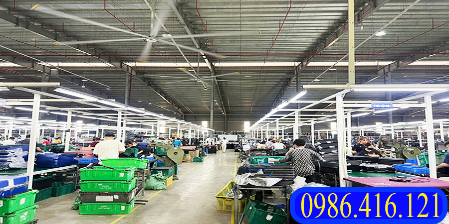 Quạt trần công nghiệp cánh dài 6100