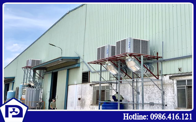 Quạt làm mát công nghiệp 40.000 m3/h