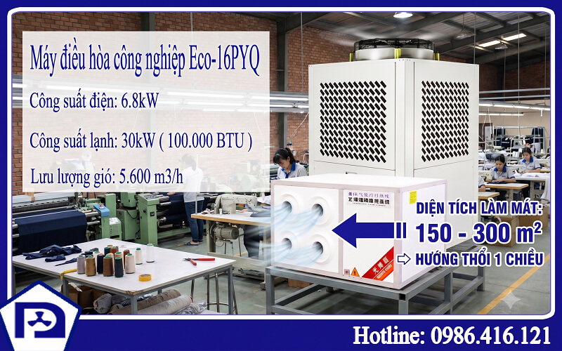Máy điều hòa công nghiệp ECO-16PYQ