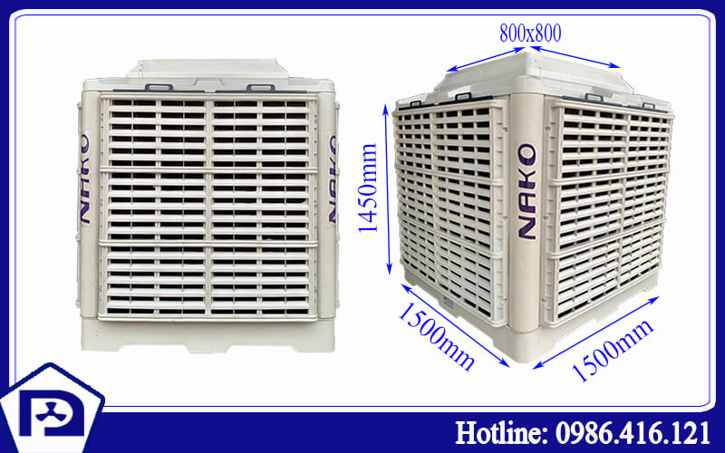 Quạt làm mát công nghiệp 40.000 m3/h