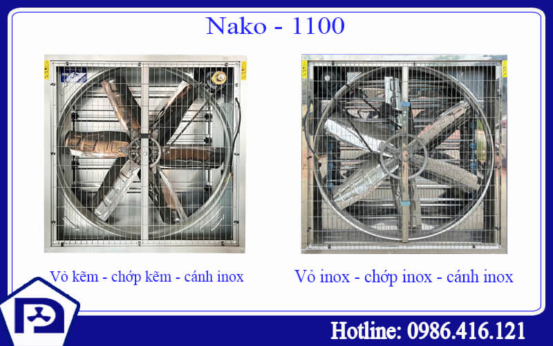 Quạt hút công nghiệp 1100x1100