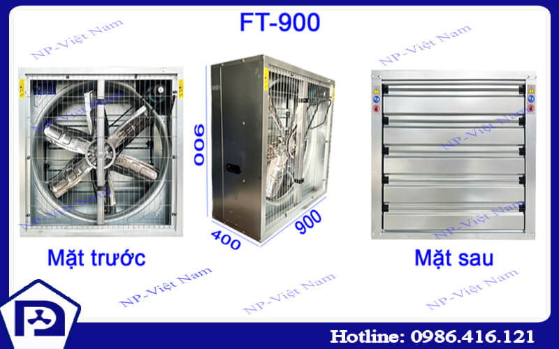 Quạt hút công nghiệp 900x900