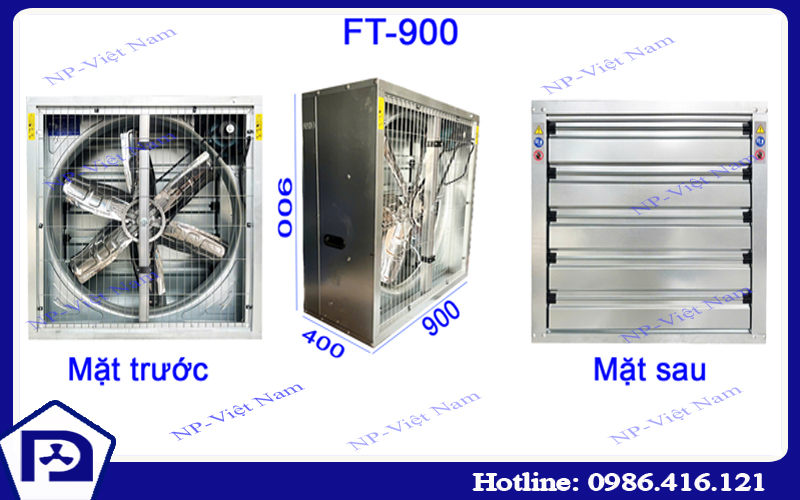 Quạt hút công nghiệp 900x900