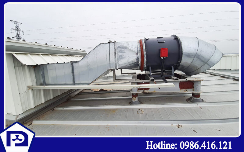 Quạt hút mùi công nghiệp