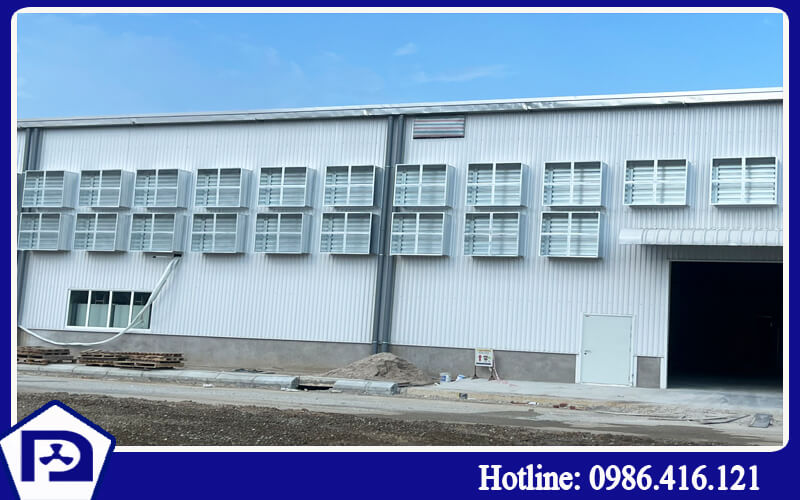 Quạt hút công nghiệp vuông 1530x1530