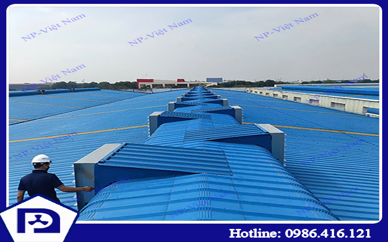 Quạt hút công nghiệp vuông trực tiếp