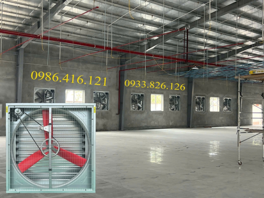 Quạt hút vuông cánh nhựa 1380