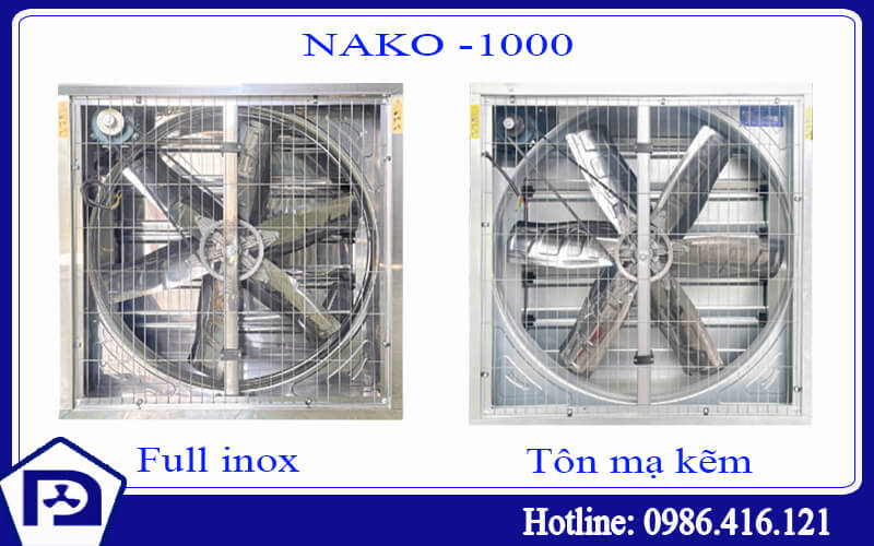 Quạt thông gió công nghiệp 1000x1000