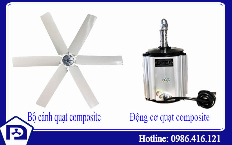Quạt thông gió composite trực tiếp 1260