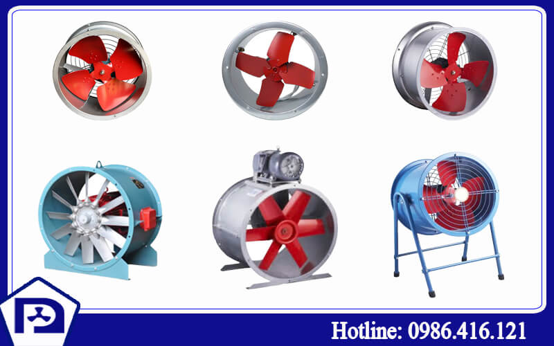 Quạt thông gió công nghiệp tròn