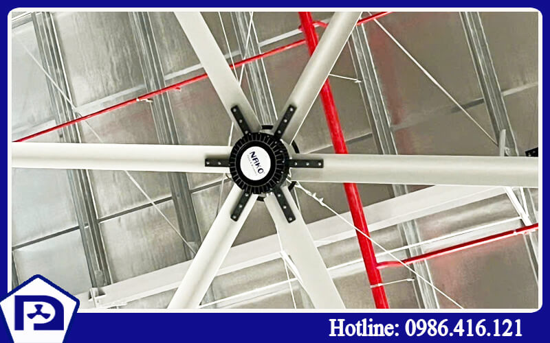 Quạt trần công nghiệp 6m