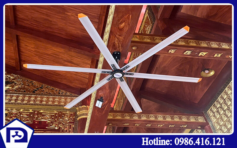 Quạt trần công nghiệp HVLS