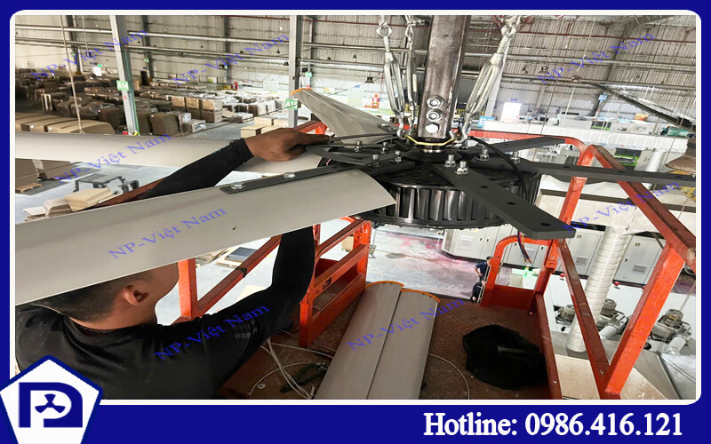 Quạt trần công nghiệp 7m