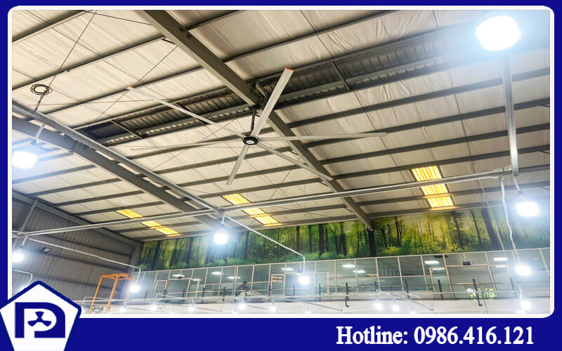 Quạt trần công nghiệp nhà xưởng