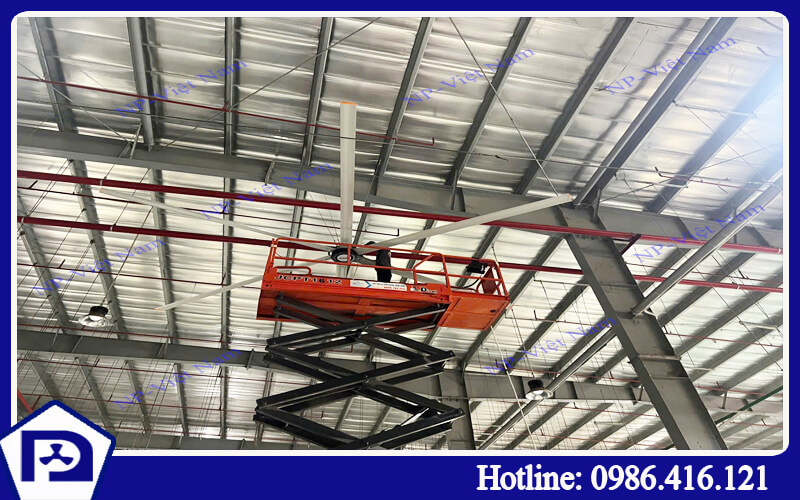 Quạt trần công nghiệp 7m