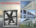 Ứng dụng quạt thông gió vuông công nghiệp trong các nhà máy