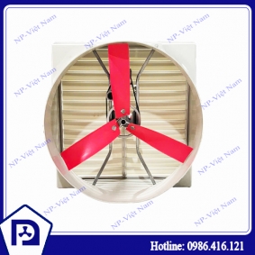 Quạt thông gió composite cánh đỏ Nakofan