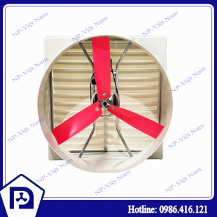 Quạt thông gió composite cánh đỏ Nakofan